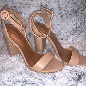 Nude chunky heel / Mix No. 6 / Women’s 7.5